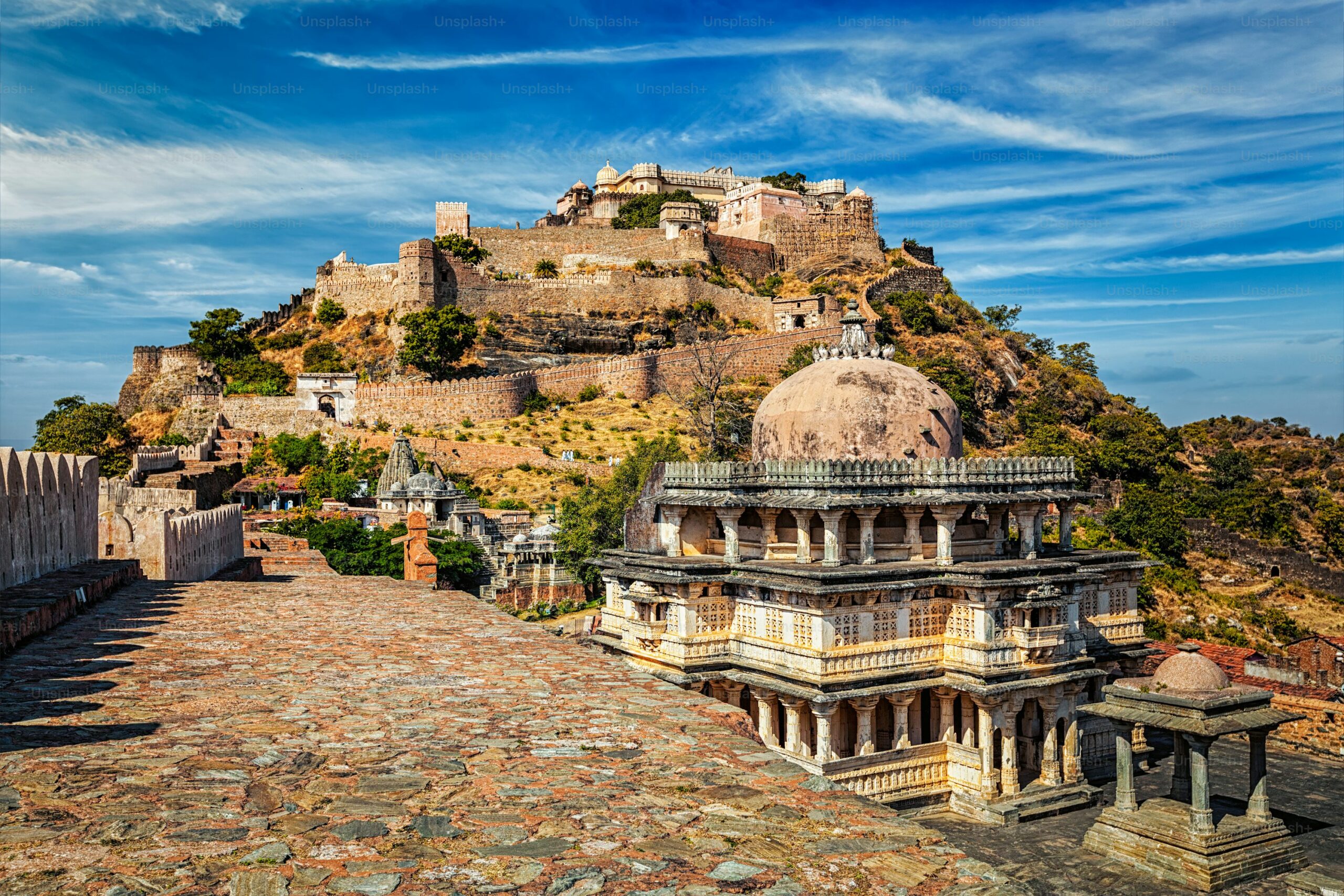 Kumbhalgarh Fort An Invincible Wall of History Architecture and Mysteries